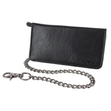 Dickies Men's Leather Trucker Chain Wallet