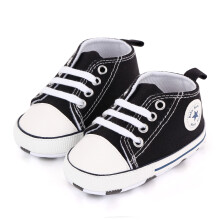 (8, 13-18months) New Baby Shoes Boys Girls Classic Canvas Casual Sneakers Spring Newborn First Walker Toddler Soft Sole Non-Slip Walking