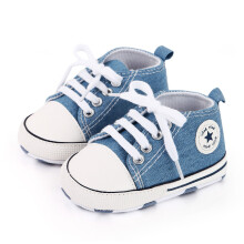 (11, 7-12months) New Baby Shoes Boys Girls Classic Canvas Casual Sneakers Spring Newborn First Walker Toddler Soft Sole Non-Slip Walking