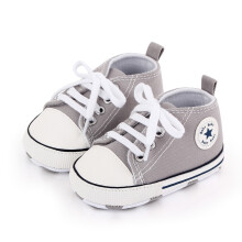(4, 0-6months) New Baby Shoes Boys Girls Classic Canvas Casual Sneakers Spring Newborn First Walker Toddler Soft Sole Non-Slip Walking
