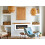 90cm White Bioethanol Wall Fireplace 9