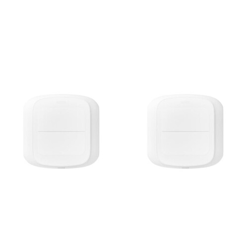2X Tuya Zigbee 2 Gang Scene Button  Push Remoter Panel  Home Linkage Automation Sence Controller Zigbee
