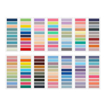 140 Colors Books Tabs for Annotating,Sticky Tabs Clear Sticky Notes, Morandi Page Markers for Notebooks,(2800Pcs)