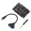2X M.2 NGFF Oder MSATA Zu  3.0 Adapter USB 3.0 Zu 2.5  Fest Platte 2 Im 1 Konverter Reader Karte mit Kabel 2