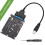 2X M.2 NGFF Oder MSATA Zu  3.0 Adapter USB 3.0 Zu 2.5  Fest Platte 2 Im 1 Konverter Reader Karte mit Kabel 5