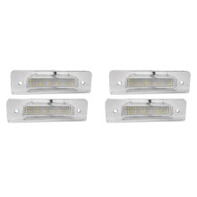 4x ÉClairage de Plaque D'Immatriculation ArrièRe LED pour E30 E12 E28 E24 E23 E26, Accessoires de Voiture 63261372766 63261354665