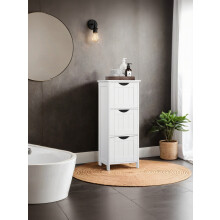 Free-Standing Storage Cabinet - Engineered Wood - Laurel Green - 4 Drawers