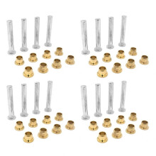 4Ensemble Jeu de Goupilles et Bagues de Charnière de Porte Avant pour 1997-2005