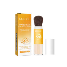 (1 Piece) Sunscreen Setting Powder Brush Matte Oil Control Portable Sun Protection Touch Up 8g