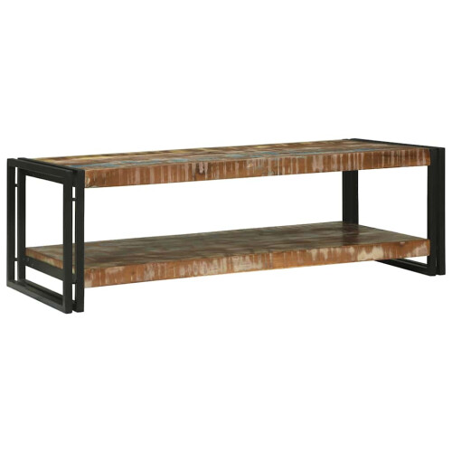 VidaXL vidaXL Coffee Table Multicolour 120 x 50 x 38 cm Solid Reclaim Wood
