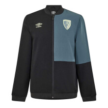 (L, Caviar/Slate) Umbro Mens AFC Bournemouth Colour Block Jacket