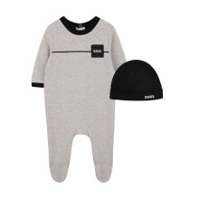 (9 months, Off White) Boss Baby Jumpsuit Set