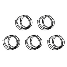 5X Windshield Glass Spray Washer Sprayer Nozzle Hose Pipe for B7 B8 CC 6 MK6 A3 8P A4