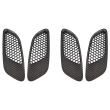 4 Pièces Capot Moteur évent Persiennes Air Scoop Capot évent Couverture Convient pour E90 E91 E92 E93 M3