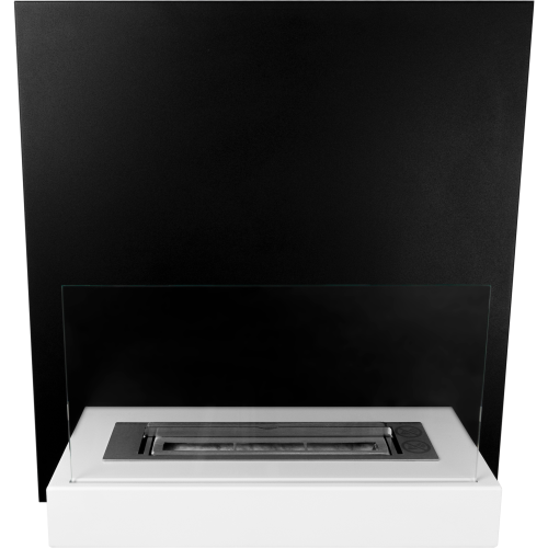 Board Black White Bioethanol Fireplace 2
