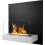 Board Black White Bioethanol Fireplace 1
