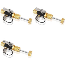 3X HVAC Valve Core Removal Tool, 1/4 Inch Vacuum-Rated Valve Core Removal Tool,Works with All Refrigerants,HVAC Tools