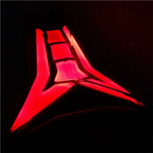 2X Motorrad Rücklicht LED Hinterradbremse Blinker für Z250 Z400 Z1000 ZX-10R ZX-6R 2014-2025 Rot