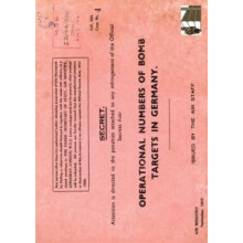 Operational Numbers of Bomb Targets in Germany Air Ministry 1940 Paper