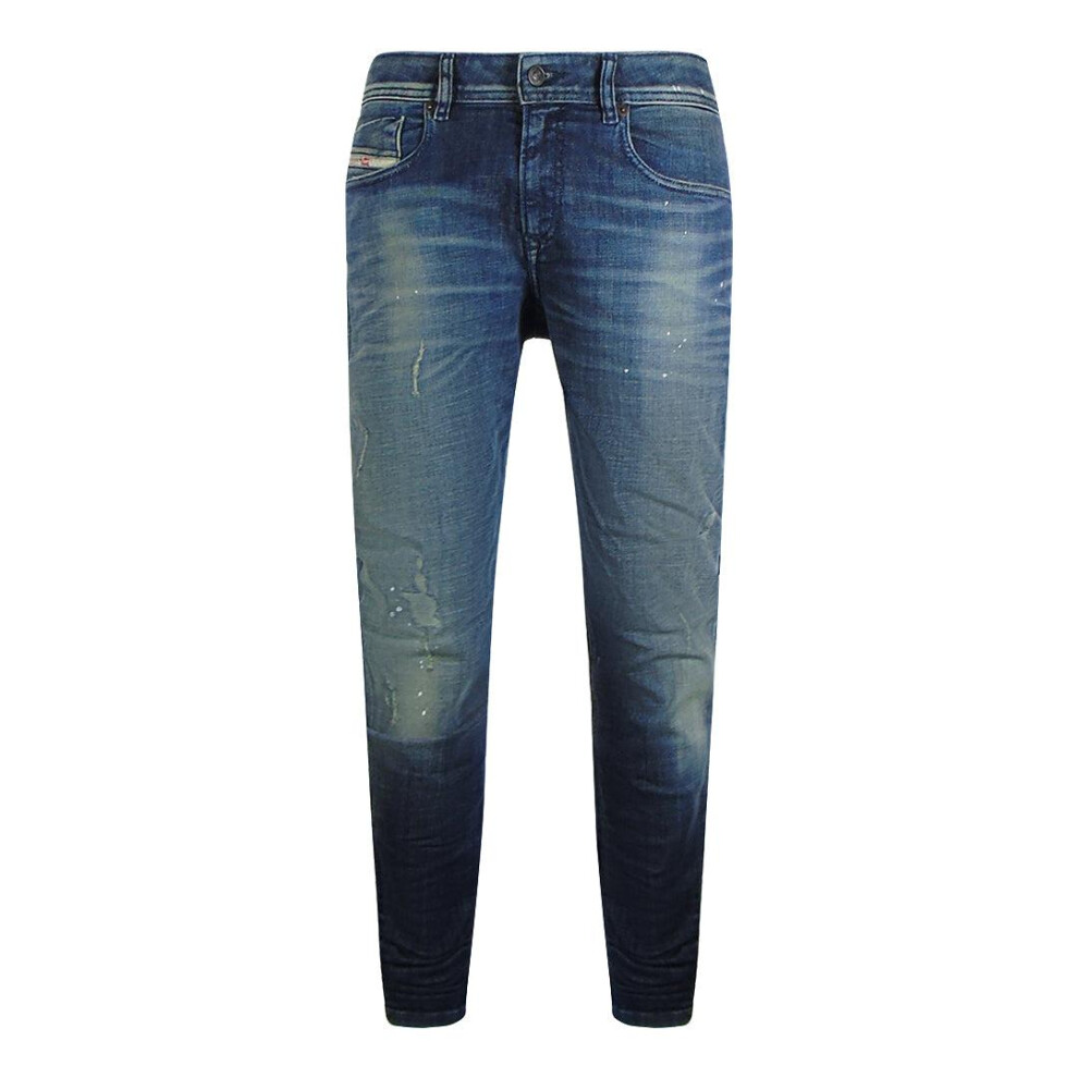 Diesel (33R, Blue) Mens 1979 Sleeker-R Denim Jeans