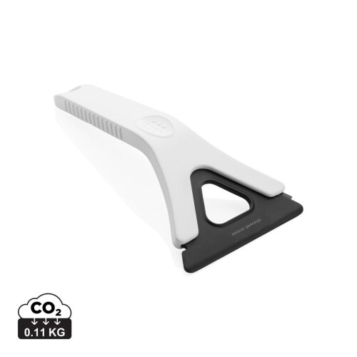 (One Size, White) XD Collection Polard Recycled Plastic 3 in 1 Car Ice Scraper