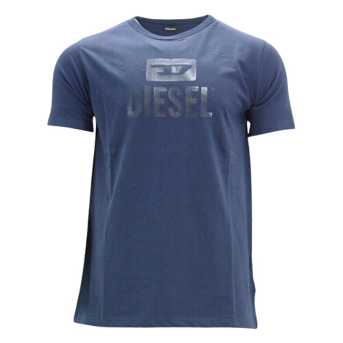 Diesel (S, Total Eclipse) Diesel Mens Monotone Logo T-Shirt