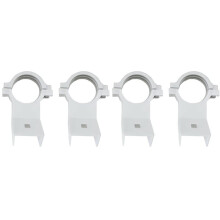 4pcs KU Band LNB Holder for Satellite Dishes 20mm Plastic Bracket, for Multiple Dish Sizes