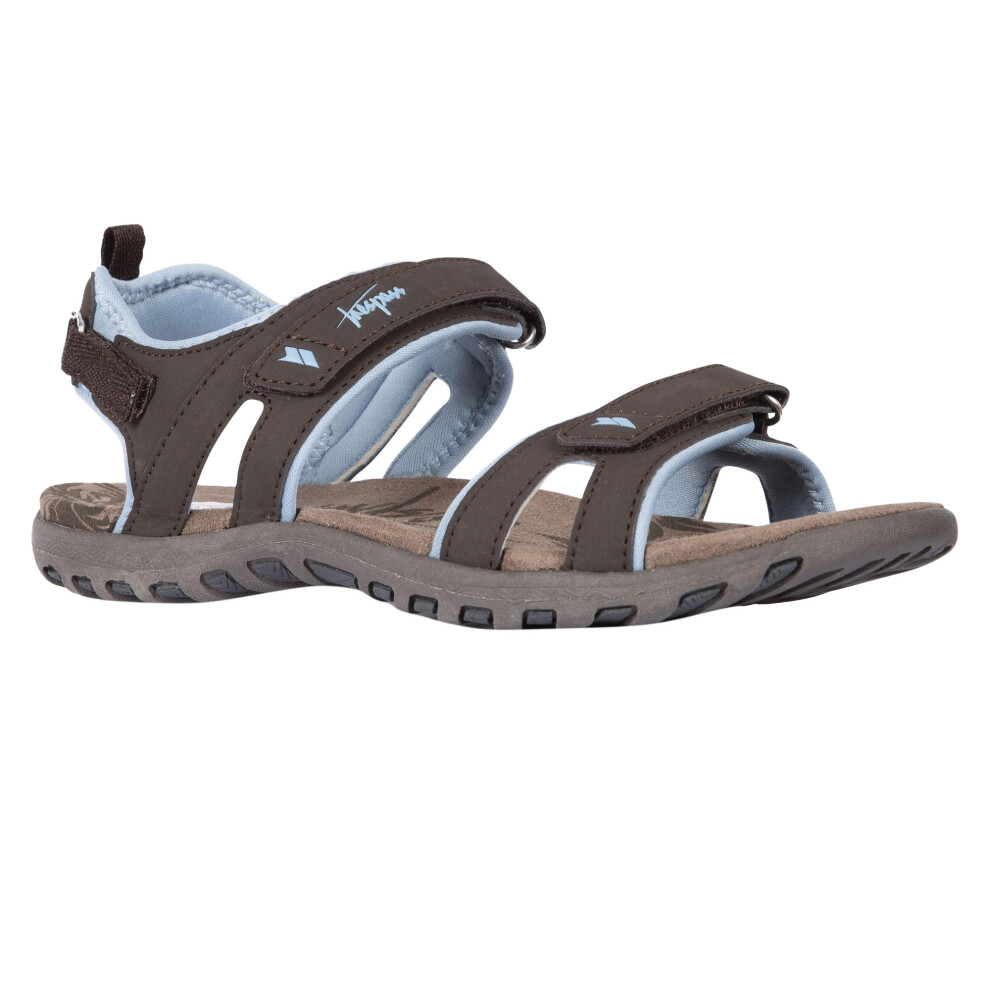 Trespass Women's Serac Walking Sandals in Light Brown | Size: 6 - Image 3