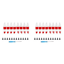 16 Pièces Séries 4726 Hélice pour   2 Drone Accessoires Légers Lame de Rechange Aile Pièces de Rechange pour   2 D