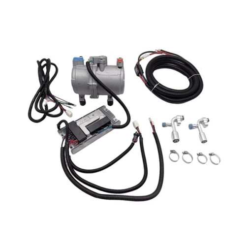 12V Scroll Compressor for Universal Car AC Semi Closed Air Conditioner Kital 1