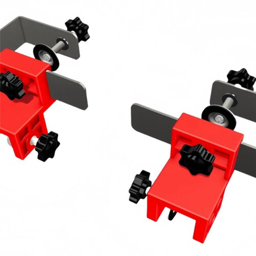 4pcs High Panel Drawer Panel Installation Adjustable Clamp No Handle Needed Drawer Mount Positioning Clip Carpenter Tool 1