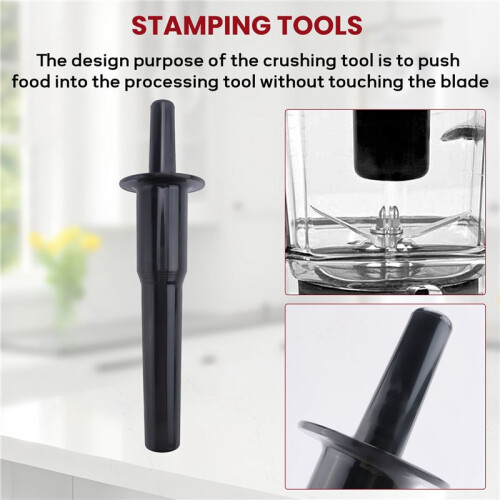 Tamper Tool Blender Replacement Parts Compatible Classic Tamper Plunger for  64-Ounce Accessories Accelerator 2