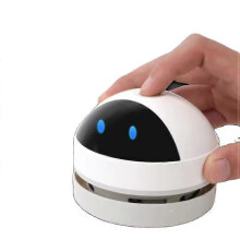 Mini aspirateur de bureau, aspirateur mignon pour ramasser les miettes et la poussière sur le bureau, le clavier ou le piano.
