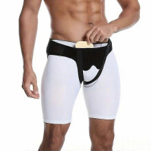 OHPA Adult Hernia Belt for Men and Women Hernia Support Truss for Inguinal Groin Left or Right Side Adjustable Waist Strap