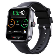 F57pro Smartwatch mit Herzfrequenz- und Blutdruckmessung, Blutsauerstoffmessung, Trainings-, Gesundheits-, Bluetooth-Anruf- und Schlafü