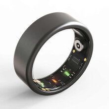 OHPA Smartwatch mit Smartring, Schlafüberwachung, Herzfrequenzmesser, Schrittzähler, kabellosem Laden und extrem niedrigem Stromverbrau