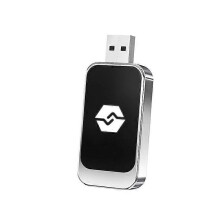 OHP Q1BZ 2-in-1 Carplay Android Auto Dongle Box Wired to Wireless Plug and Play USB Adapter