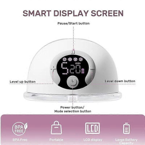 OHP S32 Electric Breast Pump Wearable Automatic Breast Pump with Smart Display 2