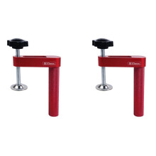 2X Pince de Maintien Ă Action Rapide pour le Travail Du Bois, Pince pour Chien pour Banc de Travail Du Bois, Outils Ă Clip Fixe Rapide pour Trous de