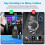 OHP Q1M Box da cablato a wireless per Android Auto, box di interconnessione per auto Android Auto, adattatore Carplay 2