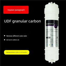 Cartouche de Purificateur D'Eau UDF CTO de Remplacement en Coton PP de 10 Pouces 5 Étapes pour L'Élimination Du Chlore