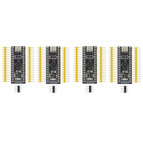 4Pcs STM32F411 Development Board, STM32F411CEU6 STM32F4 Learning Board, Support for Programming