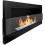 90cm Black Bioethanol Wall Fireplace 1
