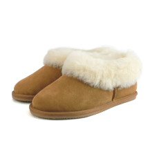 (3 UK, Chestnut) Eastern Counties Leather Womens/Ladies Elena Sheepskin Slipper Boots