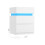 Bedside Table - Wood - Cloud White - Modern Design with LED Lights and 3 Drawers 1
