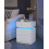Bedside Table - Wood - Cloud White - Modern Design with LED Lights and 3 Drawers 8