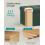 Small Foldable Storage Ottoman - Fabric - Retro Green - Versatile Foot Rest with Storage 4
