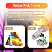 Gitarrenplektrum-Stanzer, DIY-Gitarrenplektrum-Stanzer, Hochleistungs-DIY-Lochstanzer, DIY-Gitarrenplektrum-Stanzer