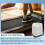 4 Pack Furniture Risers, Stackable Plastic Height Blocks, Moisture-Proof for Table Sofa Chair 6