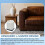 4 Pack Furniture Risers, Stackable Plastic Height Blocks, Moisture-Proof for Table Sofa Chair 1